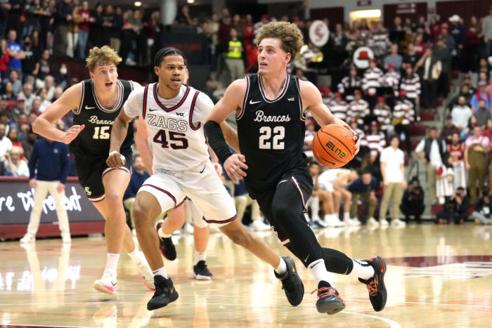 gonzaga bulldogs santa clara wcc basketball 202330